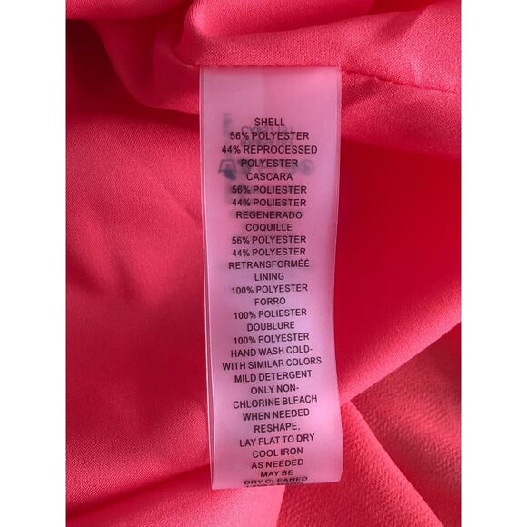 Vince Camuto Women's Size 6 Smocked Chiffon Fit & Flare NEW - Picture 7 of 7